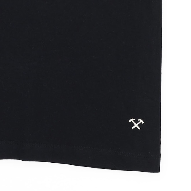 Tilley Tuff Crew Neck T-Shirts in Black Cotton - X-Large - 4/Pack