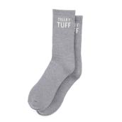 Tilley Tuff Men's Boot Socks in Grey Cotton and Polyester - Size 9 to 13 - Pack of 8