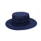 Chapeau à larges bords Tilley Tuff pour femme en nylon marine avec oeillets d'aération, petit