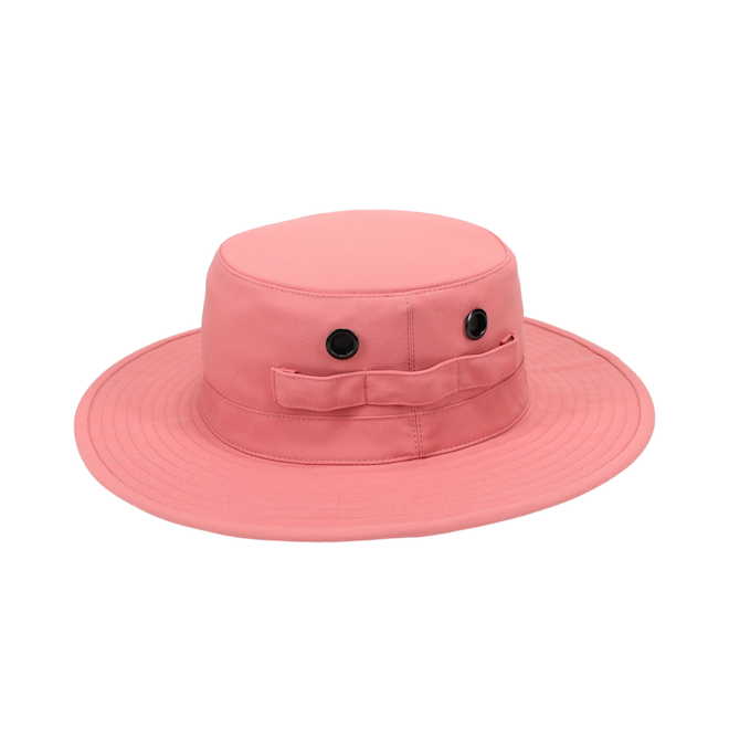 Tilley Tuff Brimmed Hat for Women in Pink Nylon with Vented Eyelets - Medium