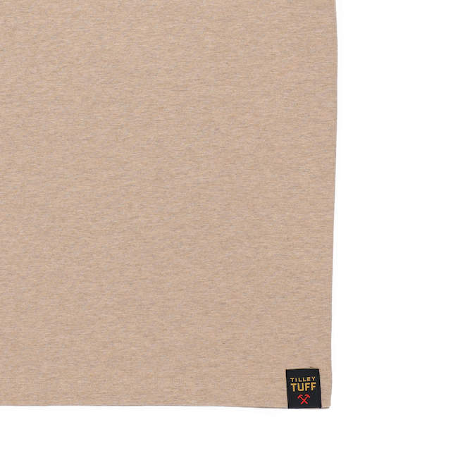 Tilley Tuff Legacy T-Shirt for Men in Brown Cotton with Pocket - X-Large