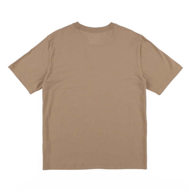 Tilley Tuff T-Shirt for Men in Sepia Cotton with Logo - Medium