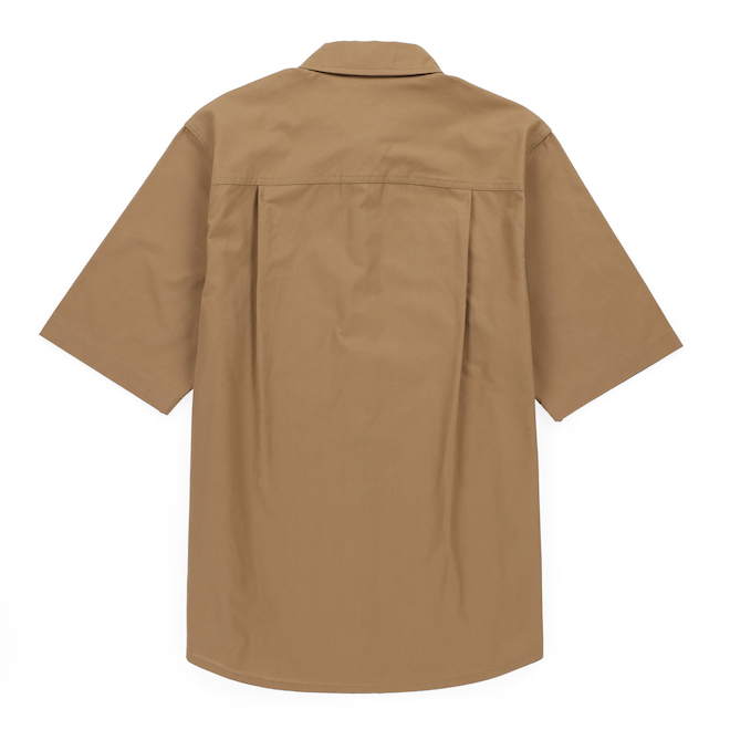 Tilley Tuff Short-Sleeve Work Shirt for Men in Sand Cotton - Small