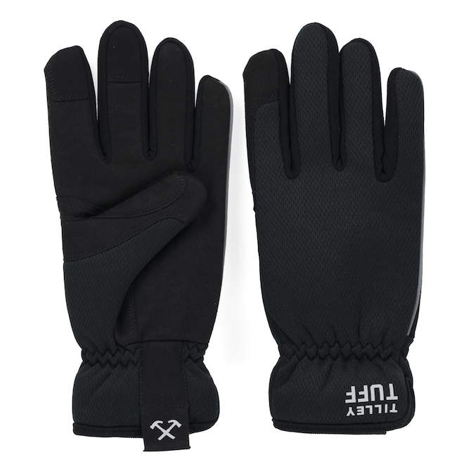 Tilley Tuff  Workwear Gloves Hi-Dexterity for Women in Black Polyester - Small