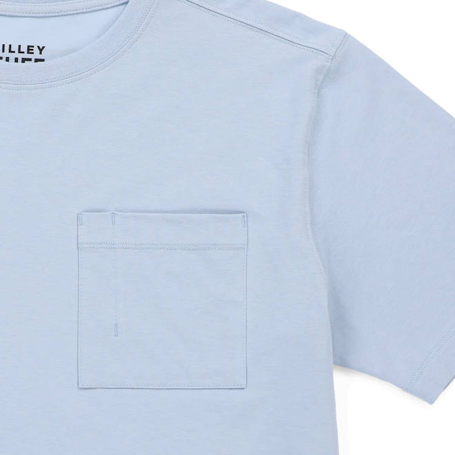 Tilley Tuff Legacy T-Shirt for Women in Angel Falls Cotton with Pocket - Medium