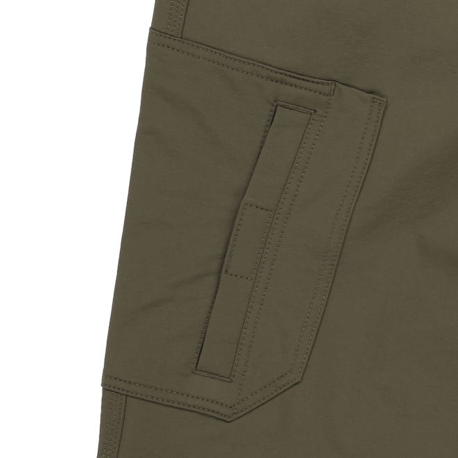 Tilley Tuff Tech Shield Short in Softcell Fabric for Men with 8 Pockets 42 - Olive