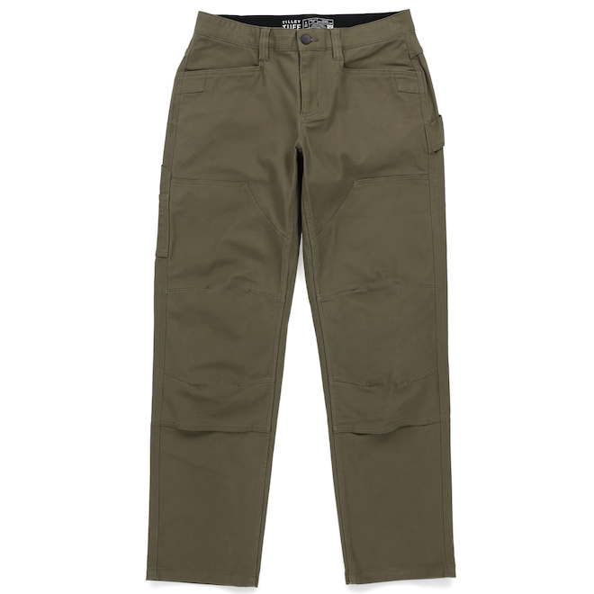 Tilley Tuff Cargo Pants for Women in Olive Cotton with 6 Pockets - 8