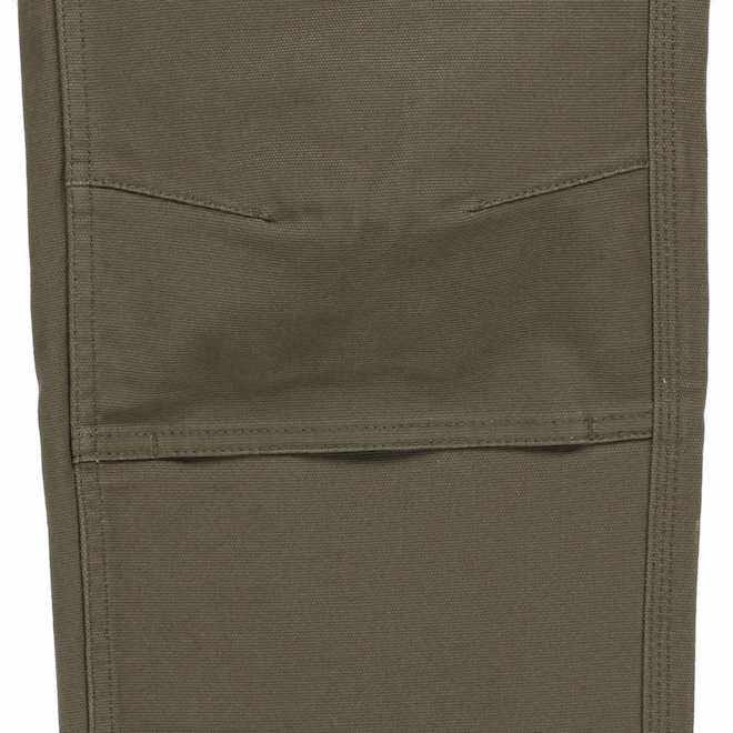 Tilley Tuff Cargo Pants for Women in Olive Cotton with 6 Pockets - 8