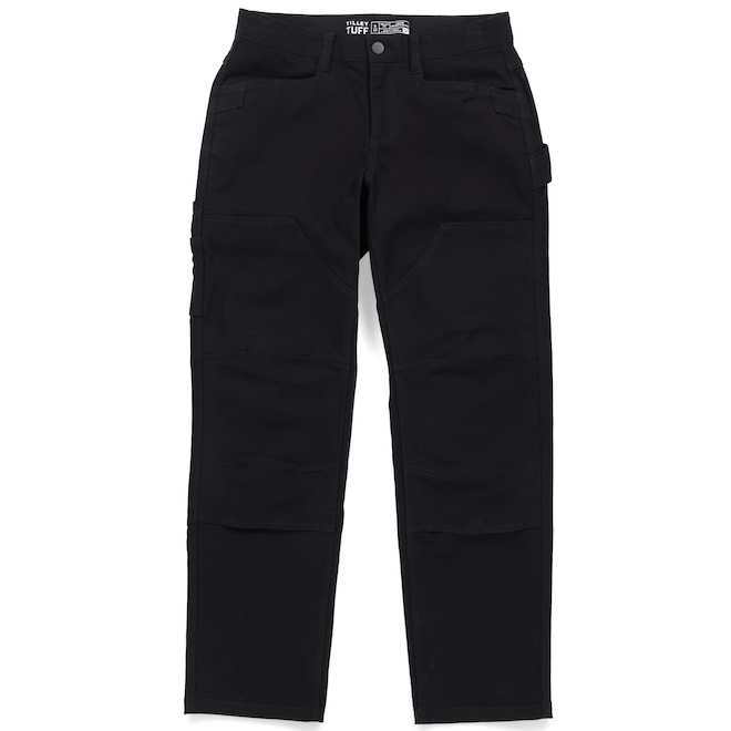 Tilley Tuff Cargo Pants for Women in Black Cotton with 6 Pockets - 16