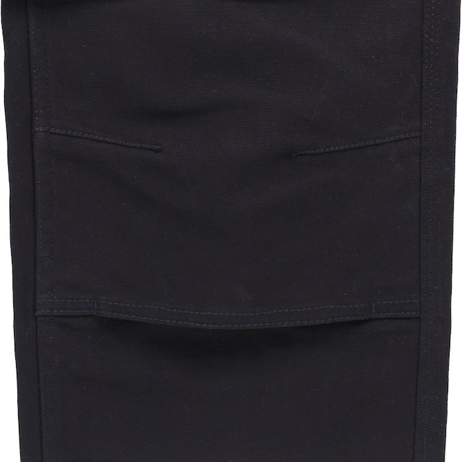 Tilley Tuff Cargo Pants for Women in Black Cotton with 6 Pockets - 16