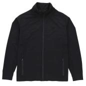 Veste coupe-vent légère Tilley Tuff pour homme en polyester noir avec ventilation, très grand