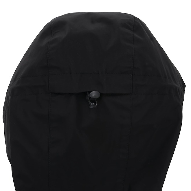 Veste coupe-vent Tilley Tuff pour femme hydrofuge en polyester noir, moyen