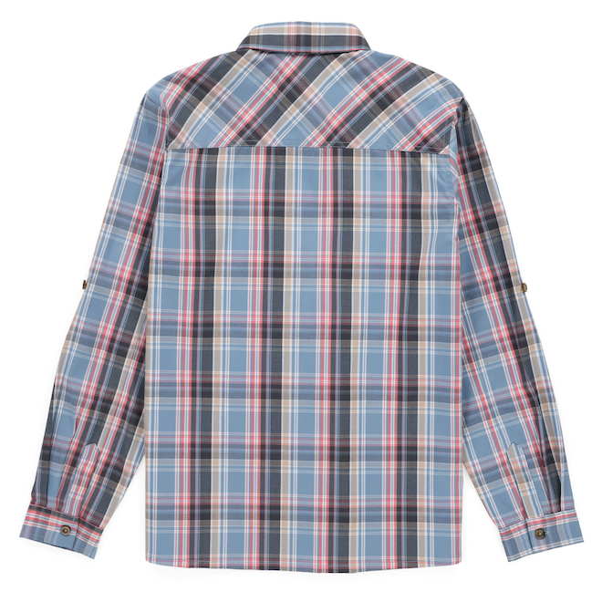 Tilley Tuff Long-Sleeve Work Shirt for Women in Blue Polyester - Medium