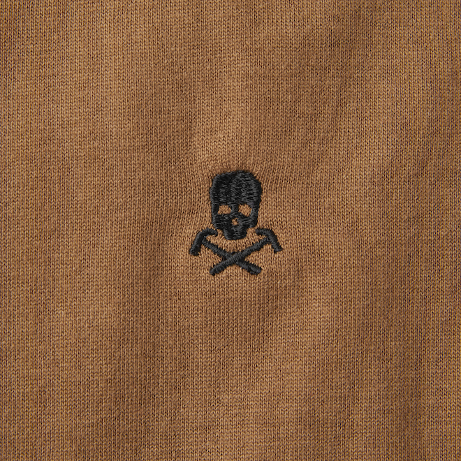 Tilley Tuff T-Shirt for Men in Sand Cotton with Logo - Small