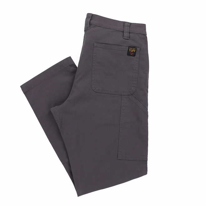 Tilley Tuff Cargo Pants in Grey Stretch Twill - 36 x 34