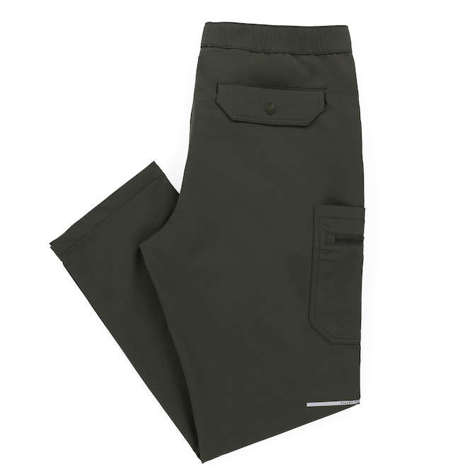 Tilley Tuff Cargo Work Pants for Men in Olive Nylon - 34 x 34