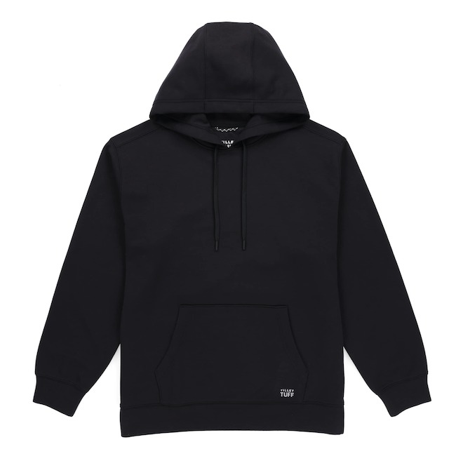 Tilley Tuff Hoodie for Men in Black Polyester - X-Large