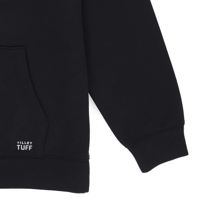 Tilley Tuff Hoodie for Men in Black Polyester - X-Large