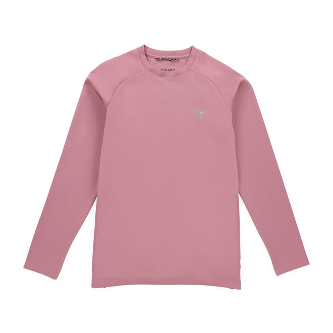 Tilley Long-Sleeved T-Shirt for Women in Nostalgia Rose Jersey - 2X-Large