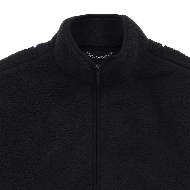 Tilley Tuff Unisex Jacket in Black Sherpa Fleece - Small