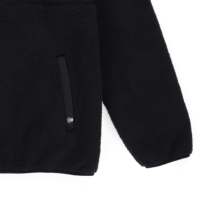 Tilley Tuff Unisex Jacket in Black Sherpa Fleece - Small