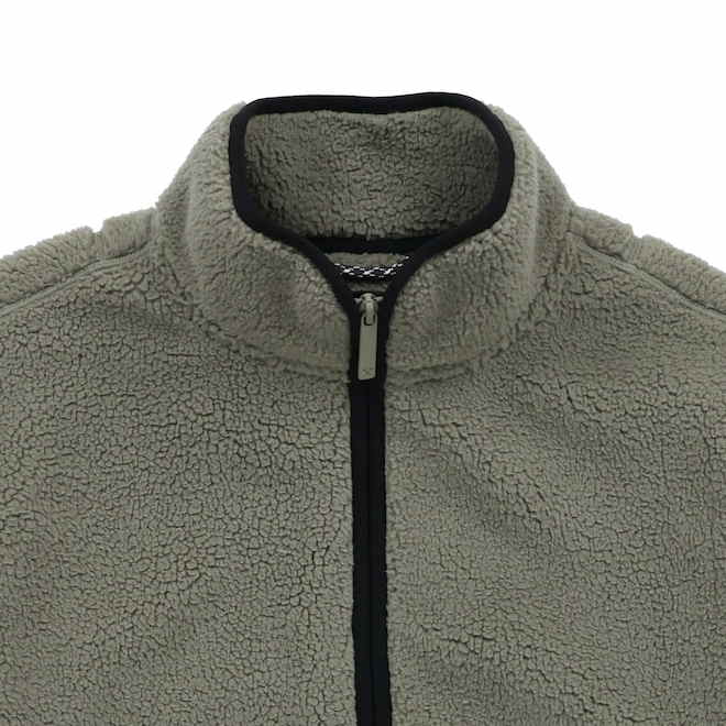 Tilley Tuff Unisex Jacket in Olive Sherpa Fleece - Large