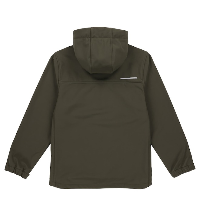 Tilley Tuff Water-Resistant Work Jacket for Men in Dark Olive Microfleece - Medium