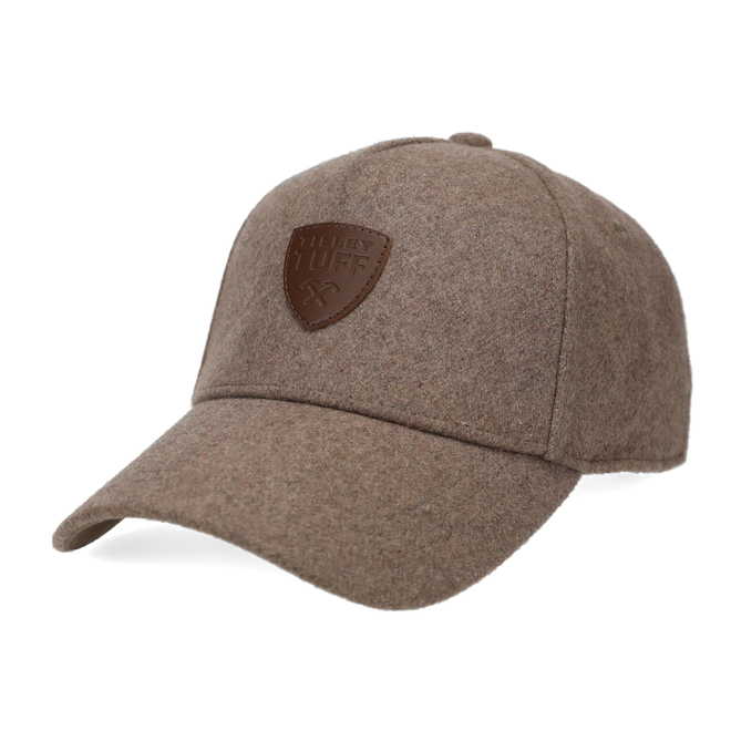 Tilley Tuff Baseball Cap for Men in Khaki Wool - Small/Medium