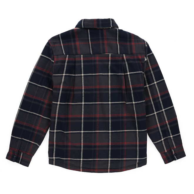 Tilley Tuff Shacket for Men in Grey Slate Cotton Lined Fleece - 2X-Large