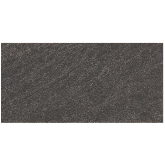 Style Selections Galvano Charcoal 12-in x 24-in Porcelain Granite Tile (Common: 12-in x 24-in; Actual: 11.85-in x 23.85-in) Style Selections Galvano Charcoal 12-in x 24-in Porcelain Granite Tile (Common: 12-in x 24-in; Actual: 11.85-in x 23.85-in)