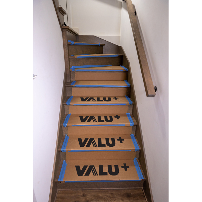 Protecteur d'escalier en carton, 32 X 15.5 po VALU+