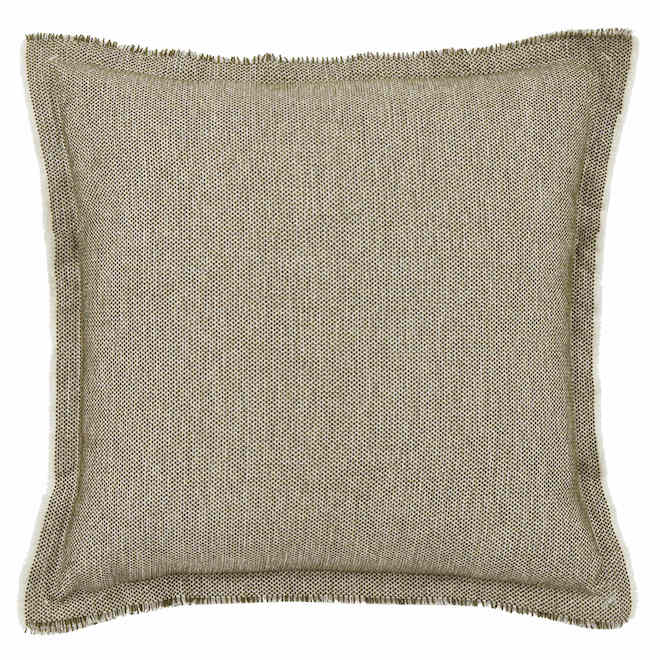 Bouclair 20 x 20-in Green Decorative Cushion