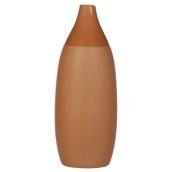 Bouclair 12.5 x 30 cm Brown Ceramic Table Vase