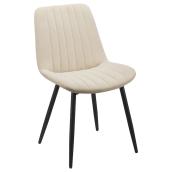 Bouclair 2-Pack 16.5 x 33.07-in Beige Velvet Dining Chair