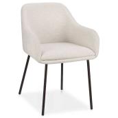 Bouclair 2-Pack 24 x 32.5-in Off-White Fabric Dining Chair