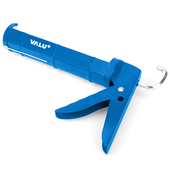 VALU+ Caulking Gun with Rod 9-in - Blue