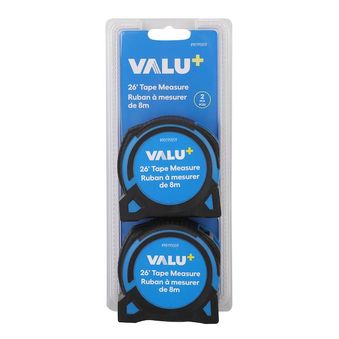 VALU+ 26-ft Tape Measurers - Set of 2