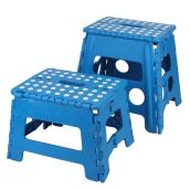 VALU+ Folding Step Stools with Non-Slip Surface - Pack of 2