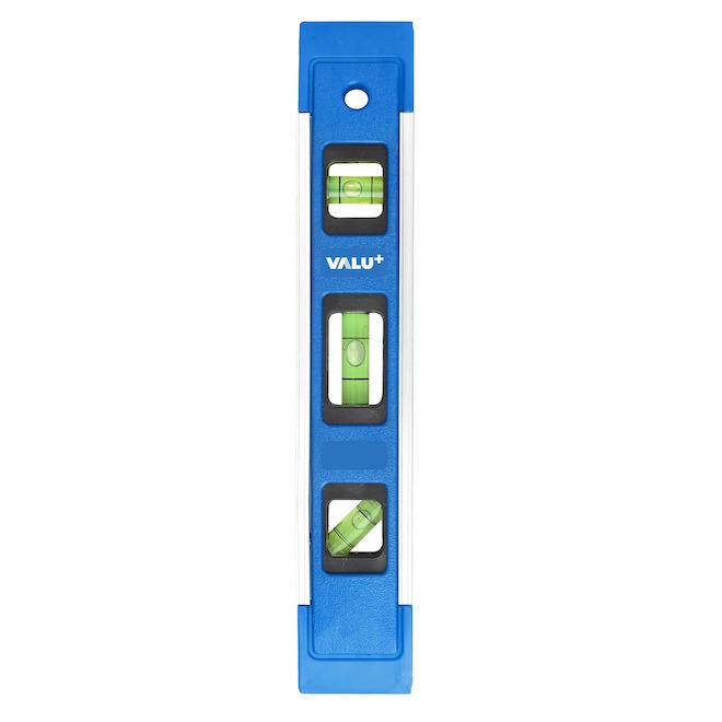VALU+ 9-in Blue Magnetic Torpedo Level