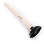 VALU+ 5-5/16 x 17-11/16-in Wood/Rubber Toilet Plunger