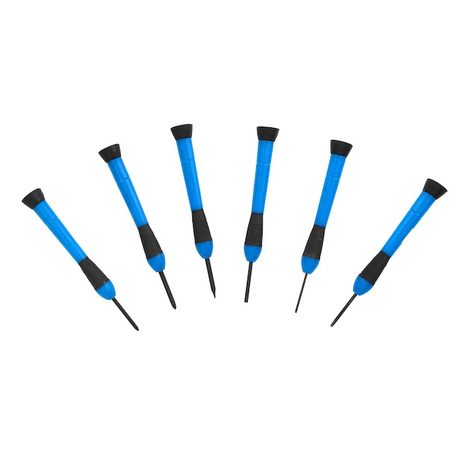 RONA Set of Precision Screwdrivers Slotted - 6-Piece