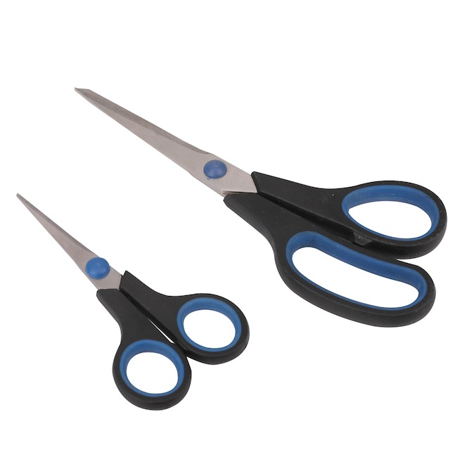 VALU+ 8.5-in and 5.5-in Scissor Set w/ Stainless Steel Blades