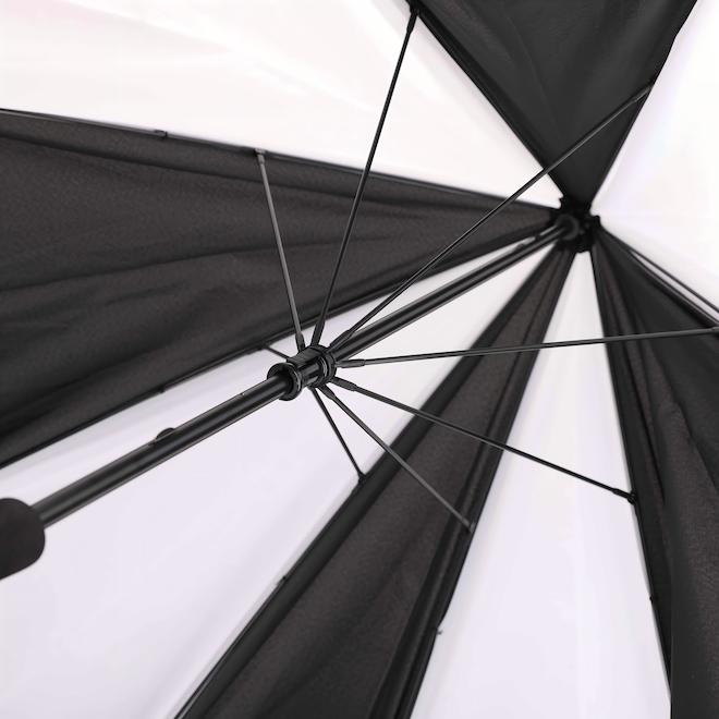 VALU+ Golf Umbrella 30-in - Black and White