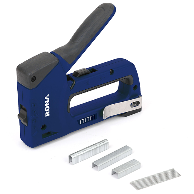 RONA 4-in-1 Staple Gun for max 0.59-in Staples with Belt Clip