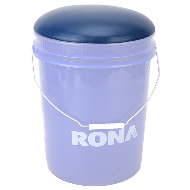 RONA Foam Seat for 5-Gal Buckets 12.2 x 12.2 x 2.28-in - Blue