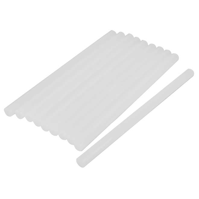 VALU+ Glue Sticks Clear 7/16 x 7 7/8-in - Pack of 10