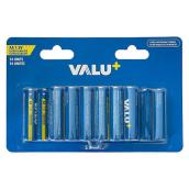 Piles AA ultra alcalines VALU+ 1,5 V, paquet de 16