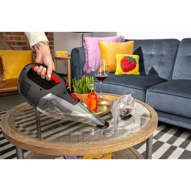 Dirt Devil Wet-Dry Hand Vacuum 16V with Accessories - Grey