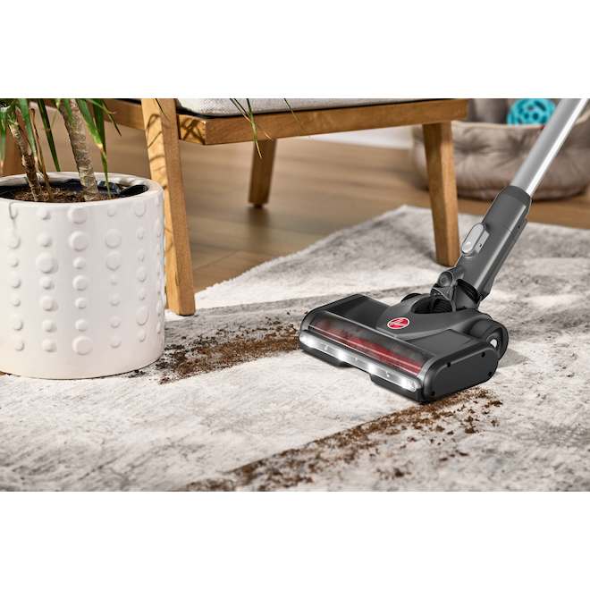Hoover Excelerate Cordless Stick Vacuum with Accessories - Silver