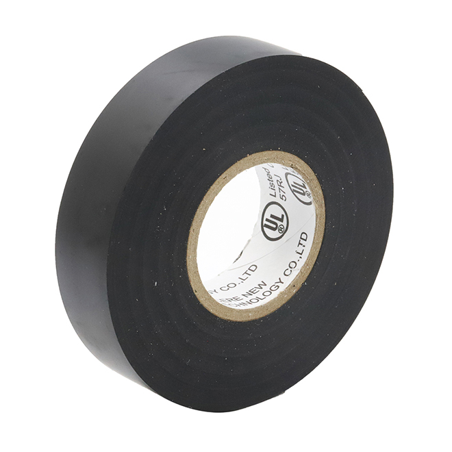 VALU+ Electrical Tape in Black PVC 18 mm x 20 m